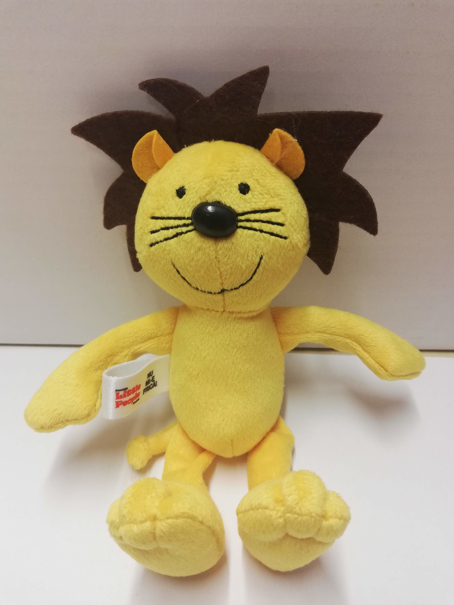 Mascot Leul Curajos în miniatură, Brave lion. Mascot