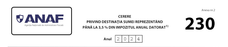 Formular 230 header 2024