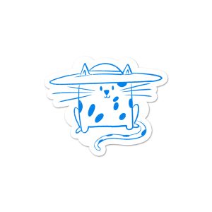 Cat Hat | Sticker