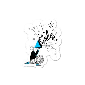 Megafon Albastru | Sticker